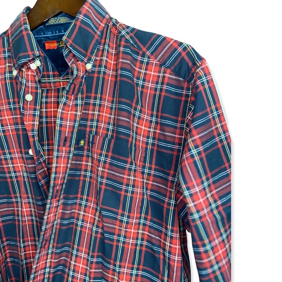 Vintage plaid Tommy Hilfiger Plaid button-down - Picture 3 of 11